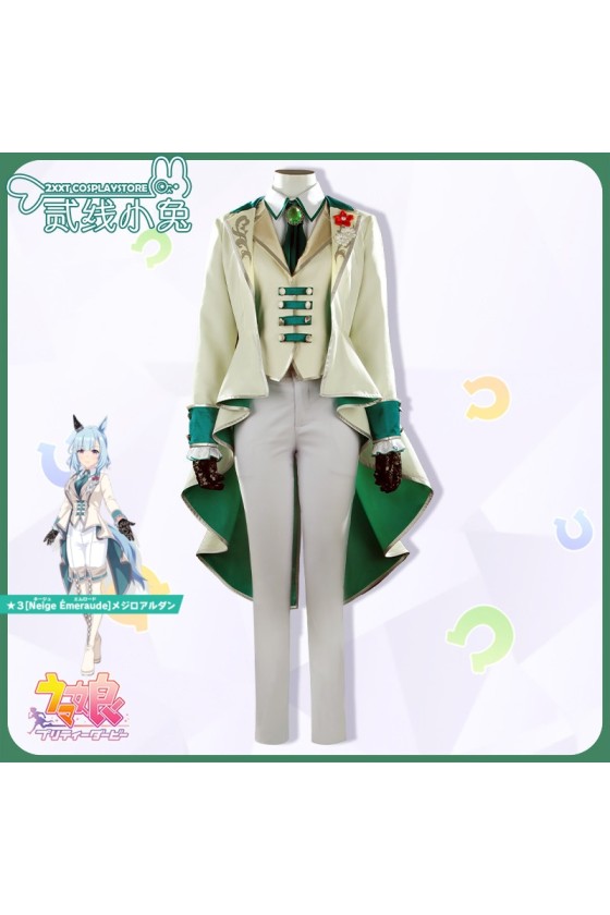 2XXT Cosplay Uma Musume Pretty Derby Mejiro Ardan Neige Émeraude Ball Cosplay Costume